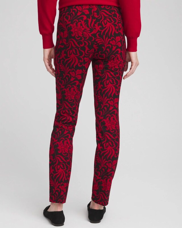 Juliet Swirl Print Ankle Pants - image 3